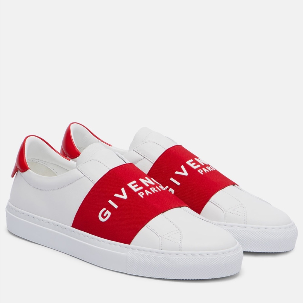 Givenchy Urban Street logo leather slip-on sneakers